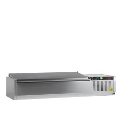 Kühlvitrine GN1/4 GVC33-120 S/S 5 x GN1/4