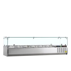 Kühlvitrine GN1/4 GVC33-140 6 x GN1/4