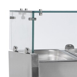 Kühlvitrine GN1/4 GVC33-160 7 x GN1/4