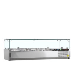 Kühlvitrine GN1/3 GVC38-120 4 x GN1/3