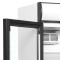 Flaschenkühlschrank CEV425CP 2 LED L/H Linksanschlag
