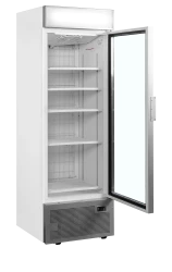 Displaygefrierschrank mit Glastür UFSC1450GCP NF Silver