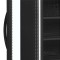 Flaschenkühlschrank CEV425 BLACK L/H Linksanschlag