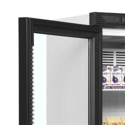 Flaschenkühlschrank CEV425 1 LED L/H Linksanschlag