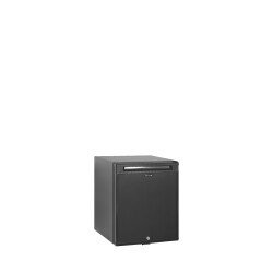 Minibar-Kühlschrank schwarz mit Volltür TM35C