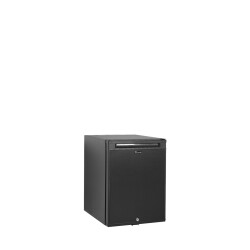 Minibar schwarz mit Volltür TM45C