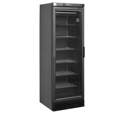 Gefrierschrank mit Glastür Links UFSC371G Black L/H
