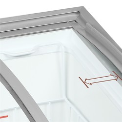 Eiscreme-Gefriertruhe IC101SCEB LED