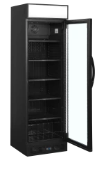 Flaschenkühlschrank in Schwarz CEV435CP BLACK