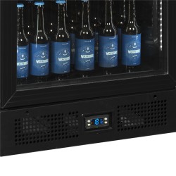 Flaschenkühlschrank in Schwarz CEV435CP BLACK