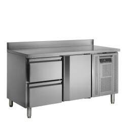 Kühltisch mit 1 Tür & 2 Schubladen GN1/1...
