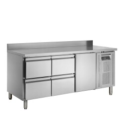 Kühltisch 1 Tür & 4 Schubladen GN1/1 CK7340