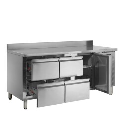 Kühltisch 1 Tür & 4 Schubladen GN1/1 CK7340
