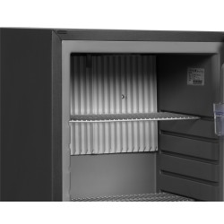 Minibar schwarz mit Volltür TM44