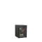 Minibar schwarz mit Glastür TM44G-1