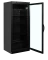 Glastürkühlschrank schwarz GN2/1 UR600BG