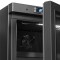Glastürkühlschrank schwarz GN2/1 UR600BG