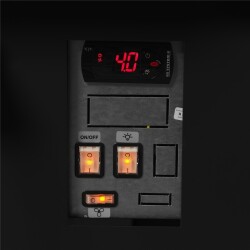 Bedientheke SOCB25082B schwarz