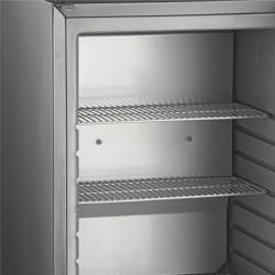 Minibar schwarz mit Volltür TM 55