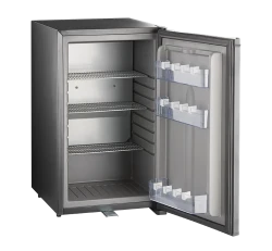 Minibar schwarz mit Volltür TM 55