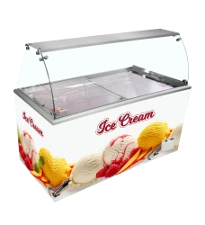 Speiseeisvitrine IDA600-W1+