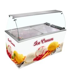 Speiseeisvitrine IDA600-W1+
