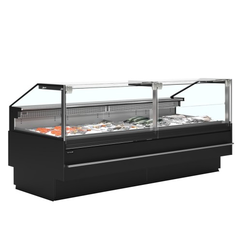 Fisch-Bedientheke SOCA-F25090B schwarz