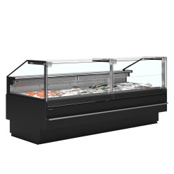 Fisch-Bedientheke SOCA-F25090B schwarz