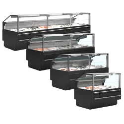Fisch-Bedientheke SOCA-F25090B schwarz
