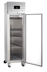 Edelstahl Gefrierschrank GN 1/1 auf Rollen GUF50