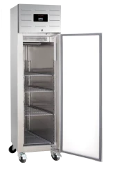Edelstahl Gefrierschrank GN 1/1 auf Rollen GUF50