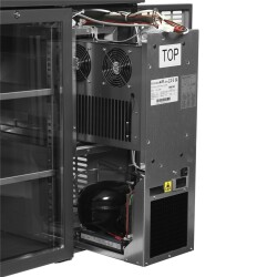 High-End-Backbar-Kühlschrank SCL-2GMU+