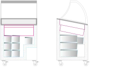 Speiseeisvitrine IC202SCE-SO