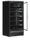 Supermarkt-Wandkühlregal 2-türig MDCB937HB schwarz