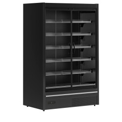 Supermarkt-Wandkühlregal 2-türig MDCB1250HB...