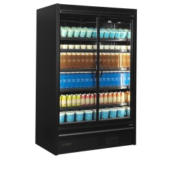 Supermarkt-Wandkühlregal 2-türig MDCB1250HB...