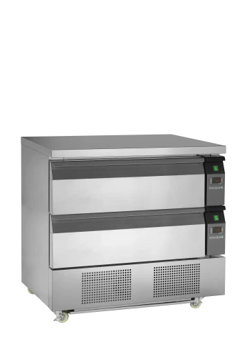 Kühltisch 2 Schubladen auf Rollen Kühl-/Tiefkühlung UD2-22