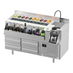 Bar-Cocktail-Getränkekühltisch BST 1600