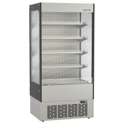 Wandkühlregal MD K 100 BG N E mit Nachtrollo
