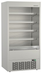 Wandkühlregal MD K 100 SWN E mit Nachtrollo