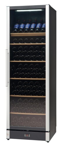 Weintemperierschrank schwarz W 185