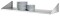 Tellerbord Breite 800 x Tiefe 300 mm