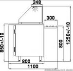 Verkaufstheke Gastroline Bain Marie 1011