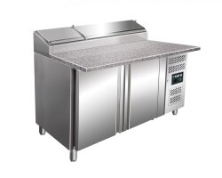 Belegtisch mit Granitarbeitsplatte 1/3 GN SH 1500