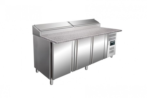 Belegtisch mit Granitarbeitsplatte 1/3 GN SH 2000