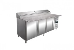 Belegtisch mit Granitarbeitsplatte 1/3 GN SH 2000