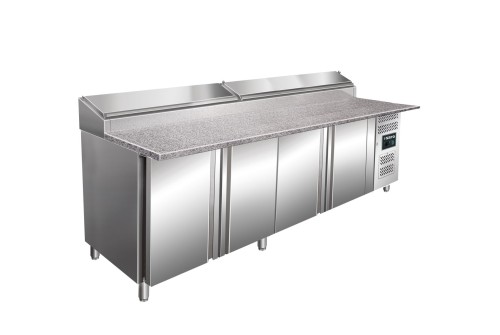 Belegtisch mit Granitarbeitsplatte 1/3 GN SH 2500