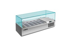 Aufsatzkühlvitrine 1/3 GN Modell VRX 1400 / 380