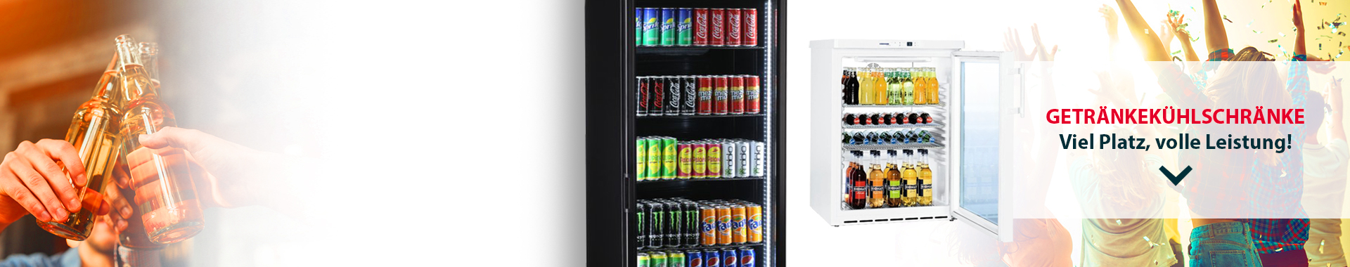 K�hlschr�nke f�r die perfekte Flaschenk�hlung