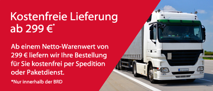 Versandkostenfrei ab 299 Euro